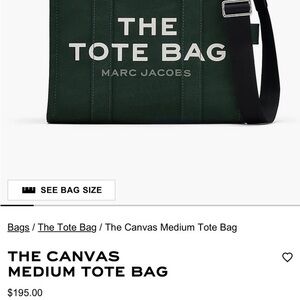 Marc Jacob’s tote bag.